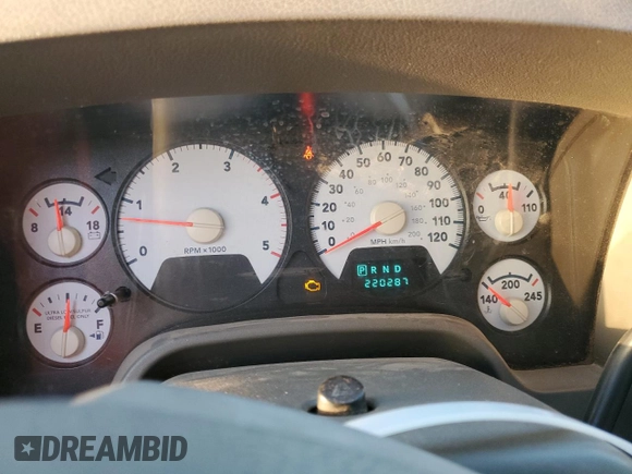 2008 Dodge Ram 2500 Laramie with VIN 3D7KS29A28G137643, listed as a Copart auction lot 78287294 with 220,287 mi miles and Salvage Title. Bid and sale history available at carsss.com. Image 9.