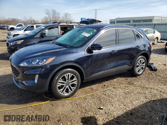 2021 Ford Escape SEL with VIN 1FMCU9H93MUB04565, listed as a Copart auction lot 49257715 with 41,764 mi miles and Salvage Title. Bid and sale history available at DreamBid. Image 1.