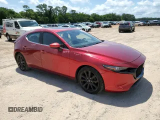 2021 Mazda 3 Premium with VIN JM1BPAML4M1317178, listed as a Copart auction lot 56008305 with 104,380 mi miles and Salvage title. Bid and sale history available at DreamBid. Image 4.