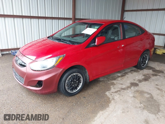 2013 Hyundai Accent GLS with VIN KMHCT4AE9DU518236, listed as a IAAI auction lot 42336177 with 223,768 mi miles and . Bid and sale history available at DreamBid. Image 2.