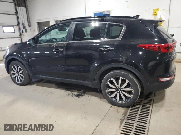 2018 Kia Sportage EX with VIN KNDPNCAC5J7425152, listed as a Copart auction lot 52744565 with 162,575 mi miles and Salvage Title. Bid and sale history available at carsss.com. Image 2.