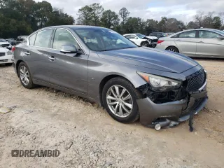2014 Infiniti Q50 Premium with VIN JN1BV7AR0EM692683, listed as a Copart auction lot 42047765 with 139,867 mi miles and Salvage Title. Bid and sale history available at carsss.com. Image 4.