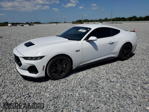2024 Ford Mustang GT with VIN 1FA6P8CF6R5426849, listed as a Copart auction lot 52545105 with Not Provided miles and Salvage Title. Bid and sale history available at DreamBid. Image 1.