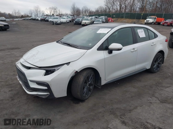 2023 Toyota Corolla SE with VIN 5YFP4MCEXPP152790, listed as a IAAI auction lot 41711853 with 37,901 mi miles and . Bid and sale history available at DreamBid. Image 17.