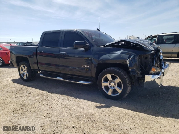 2018 Chevrolet Silverado 1500 LT with VIN 3GCUKRECXJG153159, listed as a Copart auction lot 50217355 with 105,279 mi miles and Salvage Title. Bid and sale history available at carsss.com. Image 4.
