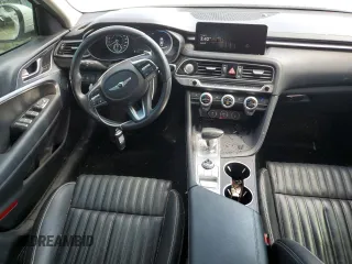 2022 Genesis G70 2.0T with VIN KMTG34TA7NU088080, listed as a Copart auction lot 66758814 with 100,760 mi miles and Salvage Title. Bid and sale history available at carsss.com. Image 8.