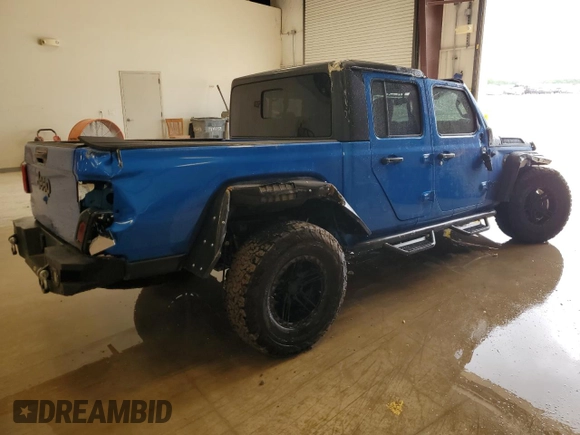 2022 Jeep Gladiator Texas Trail with VIN 1C6HJTAG4NL106865, listed as a Copart auction lot 54941475 with 54,707 mi miles and Clean title. Bid and sale history available at DreamBid. Image 3.