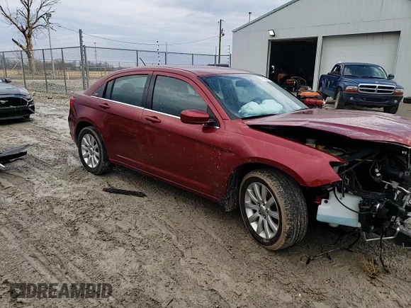2013 Chrysler 200 Touring with VIN 1C3CCBBB1DN723061, listed as a Copart auction lot 46126885 with 166,840 mi miles and Clean Title. Bid and sale history available at carsss.com. Image 11.