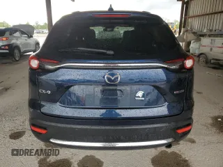 2021 Mazda CX-9 Touring with VIN JM3TCACY4M0511316, listed as a Copart auction lot 50415975 with 76,523 mi miles and Salvage Title. Bid and sale history available at carsss.com. Image 6.