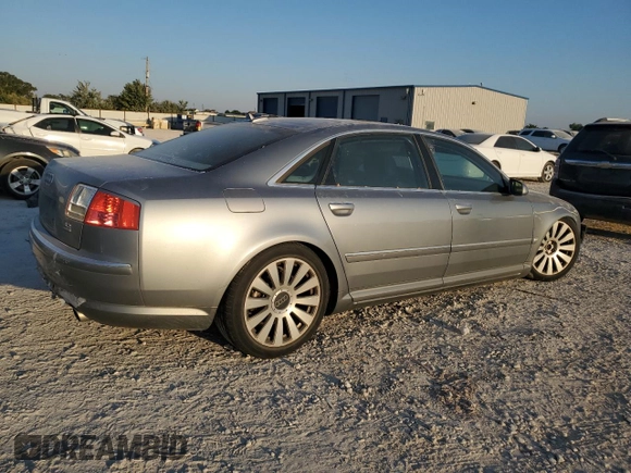 2006 Audi A8 4.2L with VIN WAUML44E26N021186, listed as a Copart auction lot 74382994 with Not provided miles and Salvage title. Bid and sale history available at DreamBid. Image 3.