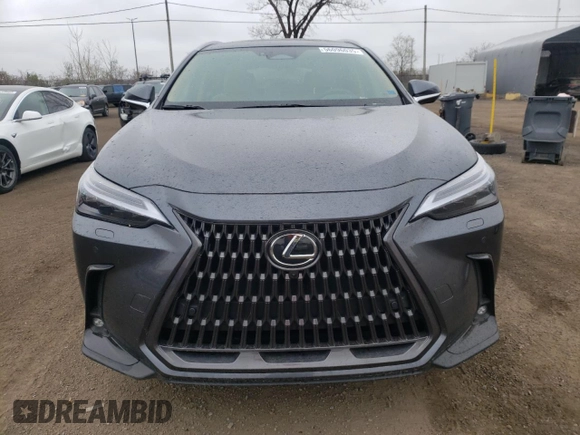 2025 Lexus NX 350h Premium with VIN 2T2GKCEZ5SC047322, listed as a Copart auction lot 56096035 with 5,012 mi miles and Salvage Title. Bid and sale history available at DreamBid. Image 5.
