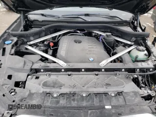 2025 BMW X6 xDrive40i with VIN 5UX33EX09S9X97725, listed as a Copart auction lot 41821165 with 0 mi miles and Salvage Title. Bid and sale history available at carsss.com. Image 12.