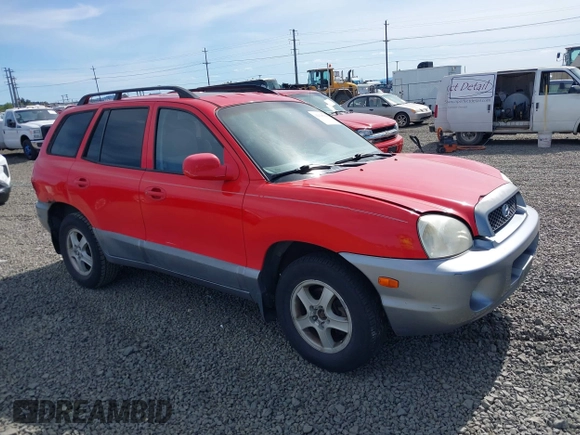 2004 Hyundai Santa Fe GLS with VIN KM8SC13D34U638662, listed as a IAAI auction lot 42126589 with 196,428 mi miles. Bid and sale history available at carsss.com. Image 1.