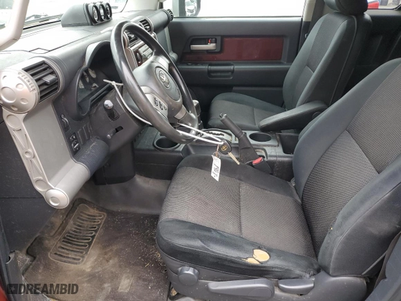 2008 Toyota FJ Cruiser with VIN JTEBU11F68K045560, listed as a Copart auction lot 53239895 with 235,044 mi miles and Salvage Title. Bid and sale history available at carsss.com. Image 7.
