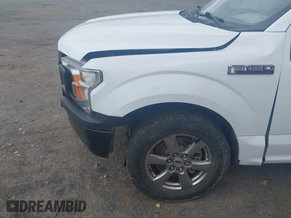 2018 Ford F-150 XL with VIN 1FTEX1EP1JKF66557, listed as a IAAI auction lot 42099567 with 126,516 mi miles and . Bid and sale history available at DreamBid. Image 17.