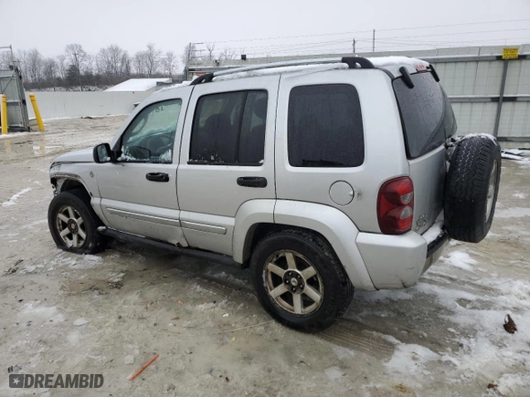 2006 Jeep Liberty Limited with VIN 1J4GL58K06W222143, listed as a Copart auction lot 44843755 with 181,116 mi miles and Salvage Title. Bid and sale history available at carsss.com. Image 2.