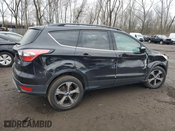 2018 Ford Escape SEL with VIN 1FMCU9HD5JUA26757, listed as a Copart auction lot 52683605 with 33,967 mi miles and Salvage Title. Bid and sale history available at carsss.com. Image 3.