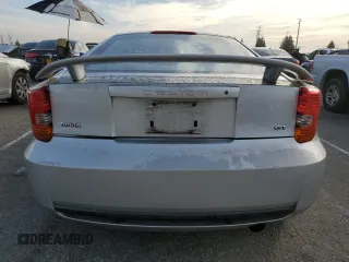 2002 Toyota Celica GT with VIN JTDDR32T320115985, listed as a Copart auction lot 43475865 with 179,447 mi miles and Salvage Title. Bid and sale history available at carsss.com. Image 6.