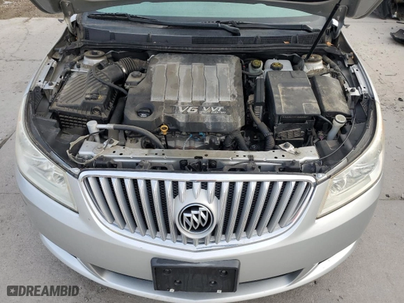 2010 Buick LaCrosse CX with VIN 1G4GB5EG3AF119554, listed as a Copart auction lot 48231585 with 117,386 mi miles and Salvage Title. Bid and sale history available at carsss.com. Image 11.