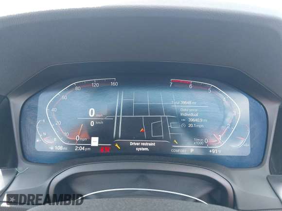 2023 BMW 4 Series 430i z VIN WBA23AT09PCL39301, wystawiony jako IAAI lot #42217555 z przebiegiem 39 648 mil mil oraz . Historia ofert i sprzedaży dostępna na DreamBid. Obrazek 7.