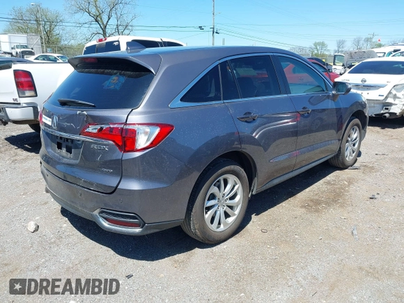 2017 Acura RDX w/Technology Pkg with VIN 5J8TB4H56HL027701, listed as a IAAI auction lot 42040011 with 115,770 mi miles. Bid and sale history available at carsss.com. Image 4.