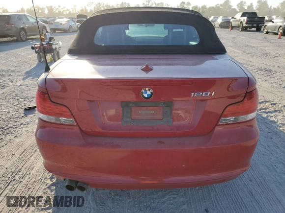 2010 BMW 1 Series 128i with VIN WBAUL7C5XAVJ77407, listed as a Copart auction lot 75903634 with 127,619 mi miles and Salvage title. Bid and sale history available at DreamBid. Image 6.