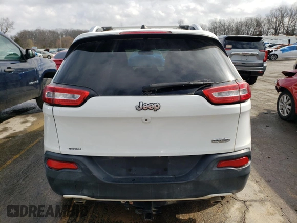 2014 Jeep Cherokee Latitude with VIN 1C4PJLCS8EW105223, listed as a Copart auction lot 75197834 with 180,720 mi miles and Non Repairable. Bid and sale history available at DreamBid. Image 6.