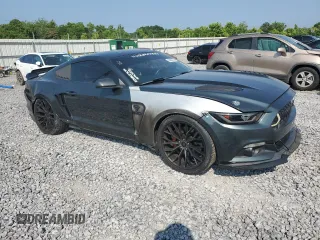 2015 Ford Mustang EcoBoost with VIN 1FA6P8TH4F5341232, listed as a Copart auction lot 58995735 with 202,383 mi miles and Salvage title. Bid and sale history available at DreamBid. Image 4.