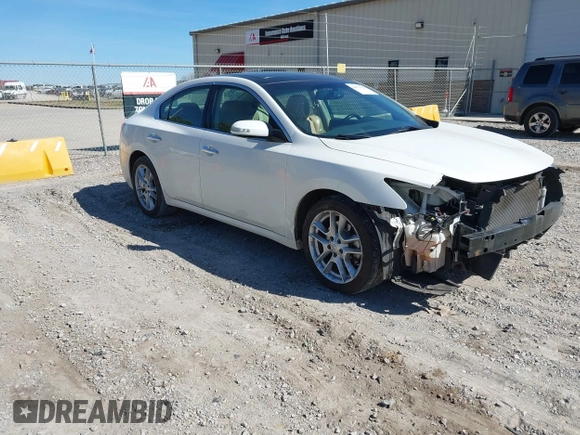 2009 Nissan Maxima SV with VIN 1N4AA51E79C853473, listed as a IAAI auction lot 41673591 with 93,484 mi miles and . Bid and sale history available at DreamBid. Image 1.