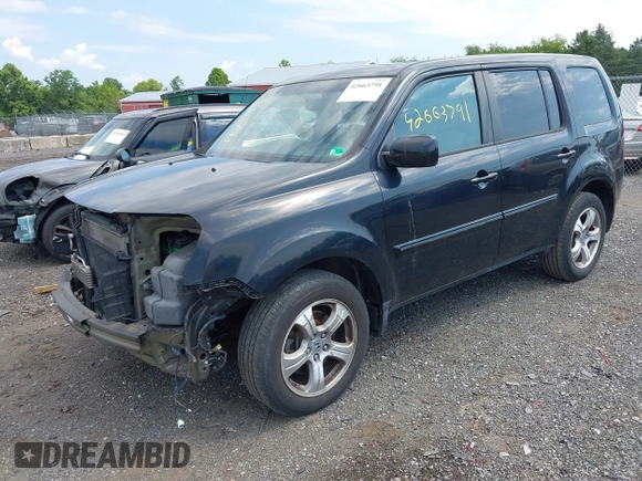 2013 Honda Pilot EX-L with VIN 5FNYF4H61DB024199, listed as a IAAI auction lot 42663791 with 176,294 mi miles and . Bid and sale history available at DreamBid. Image 2.