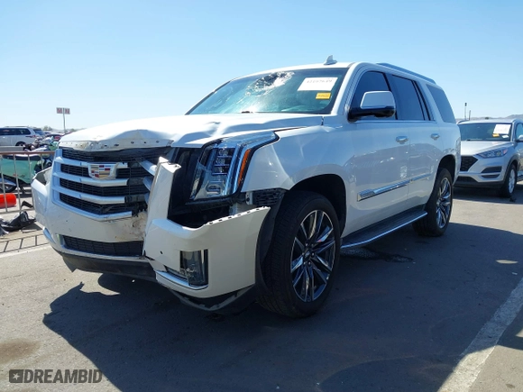 2016 Cadillac Escalade Luxury Collection with VIN 1GYS4BKJ1GR214364, listed as a IAAI auction lot 42107649 with 86,977 mi miles. Bid and sale history available at carsss.com. Image 16.