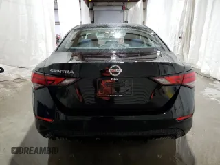 2020 Nissan Sentra S with VIN 3N1AB8BV7LY232520, listed as a Copart auction lot 49488435 with 47,225 mi miles and Salvage Title. Bid and sale history available at carsss.com. Image 6.