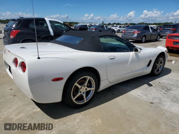 2001 Chevrolet Corvette with VIN 1G1YY32G915114289, listed as a Copart auction lot 73865984 with 0 mi miles and Salvage Title. Bid and sale history available at carsss.com. Image 3.
