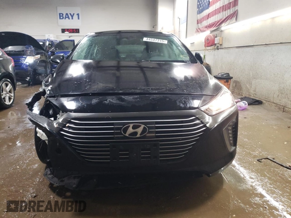 2018 Hyundai Ioniq SEL z VIN KMHC75LC7JU066188, wystawiony jako Copart lot #44547315 z przebiegiem 93 533 mil mil oraz Szkoda całkowita • Salvage title. Historia ofert i sprzedaży dostępna na DreamBid. Obrazek 5.