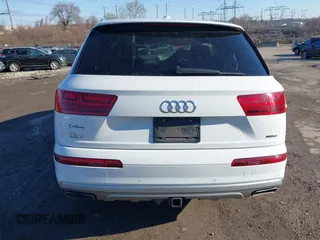2018 Audi Q7 with VIN WA1AHBF71JD045630, listed as a IAAI auction lot 41526656 with 92,991 mi miles and . Bid and sale history available at DreamBid. Image 16.