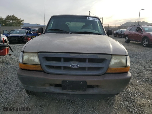 1998 Ford Ranger XL with VIN 1FTYR10U7WUA80206, listed as a Copart auction lot 84731174 with 276,971 mi miles and Clean Title. Bid and sale history available at carsss.com. Image 5.