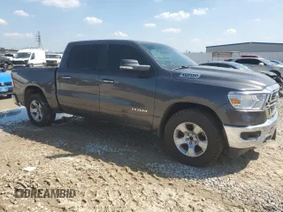 2019 Ram 1500 Big Horn/Lone Star with VIN 1C6SRFFT7KN668488, listed as a Copart auction lot 49491965 with 118,440 mi miles and Salvage Title. Bid and sale history available at carsss.com. Image 4.