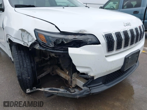 2019 Jeep Cherokee Latitude Plus with VIN 1C4PJLLX9KD203048, listed as a IAAI auction lot 42293811 with 56,221 mi miles and . Bid and sale history available at DreamBid. Image 6.