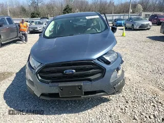 2021 Ford EcoSport S with VIN MAJ3S2FE5MC449321, listed as a Copart auction lot 48483015 with 10,875 mi miles and Salvage Title. Bid and sale history available at DreamBid. Image 12.