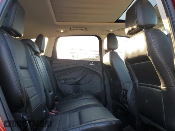 2014 Ford Escape Titanium with VIN 1FMCU9J93EUD36496, listed as a Copart auction lot 89377665 with 88,976 mi miles and Salvage Title. Bid and sale history available at DreamBid. Image 11.