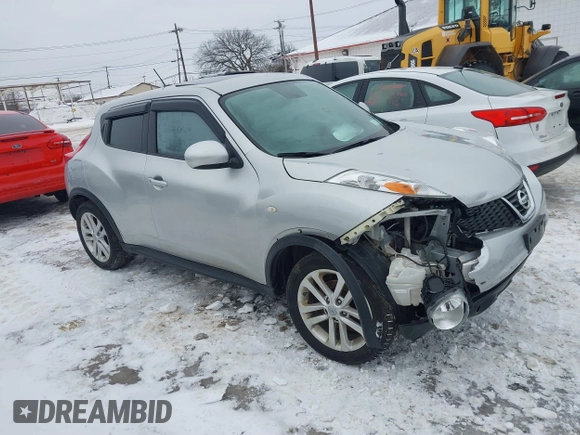 2013 Nissan Juke NISMO with VIN JN8AF5MV6DT228597, listed as a IAAI auction lot 41600184 with 98,465 mi miles. Bid and sale history available at carsss.com. Image 1.