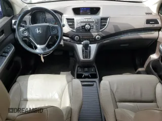 2012 Honda CR-V EX-L with VIN 2HKRM4H73CH634527, listed as a Copart auction lot 60984435 with 151,505 mi miles and Salvage title. Bid and sale history available at DreamBid. Image 8.