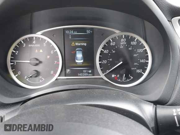 2018 Nissan Sentra S with VIN 3N1AB7AP6JY292878, listed as a IAAI auction lot 41924661 with 140,289 mi miles. Bid and sale history available at carsss.com. Image 7.