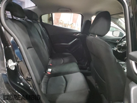 2015 Mazda 3 i SV with VIN JM1BM1T74F1241557, listed as a Copart auction lot 85691754 with 135,040 mi miles and Clean Title. Bid and sale history available at carsss.com. Image 10.