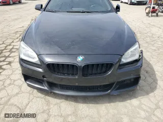 2015 BMW 6 Series 650i with VIN WBA6B2C59FGB99220, listed as a Copart auction lot 50026075 with 100,367 mi miles and Salvage Title. Bid and sale history available at carsss.com. Image 11.