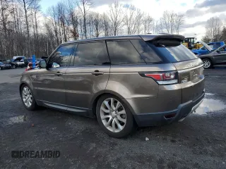 2014 Land Rover Range Rover Sport HSE with VIN SALWR2WF4EA341760, listed as a Copart auction lot 84878034 with 0 mi miles and Clean Title. Bid and sale history available at carsss.com. Image 2.