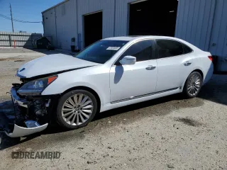 2014 Hyundai Equus Signature with VIN KMHGH4JH8EU089248, listed as a Copart auction lot 47920355 with 68,215 mi miles and Salvage title. Bid and sale history available at DreamBid. Image 1.