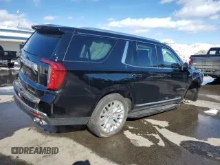 2024 GMC Yukon Denali with VIN 1GKS2DKL5RR245617, listed as a Copart auction lot 46520455 with 10,631 mi miles and Salvage Title. Bid and sale history available at carsss.com. Image 3.