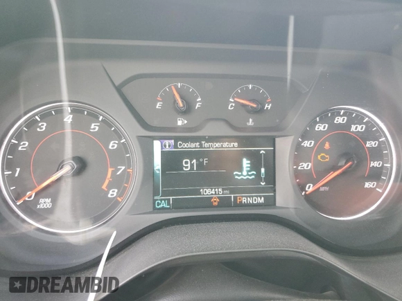 2018 Chevrolet Camaro 2LT with VIN 1G1FD1RX9J0139073, listed as a Copart auction lot 72998054 with 106,415 mi miles and Salvage Title. Bid and sale history available at carsss.com. Image 9.