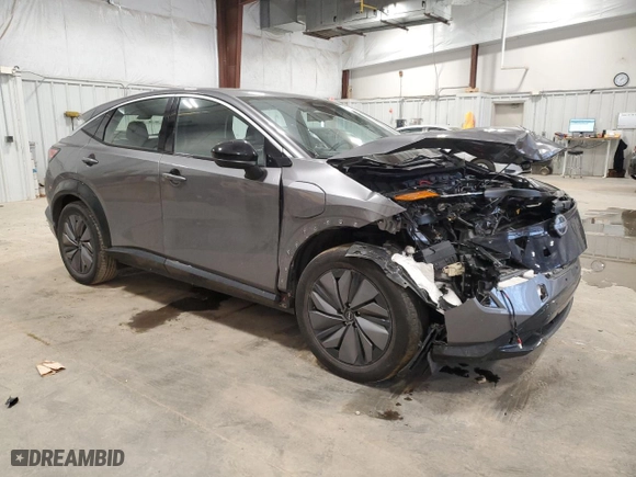 2023 Nissan ARIYA PREMIERE with VIN JN1BF0BA1PM409322, listed as a Copart auction lot 81734874 with 16,458 mi miles and Salvage Title. Bid and sale history available at carsss.com. Image 4.
